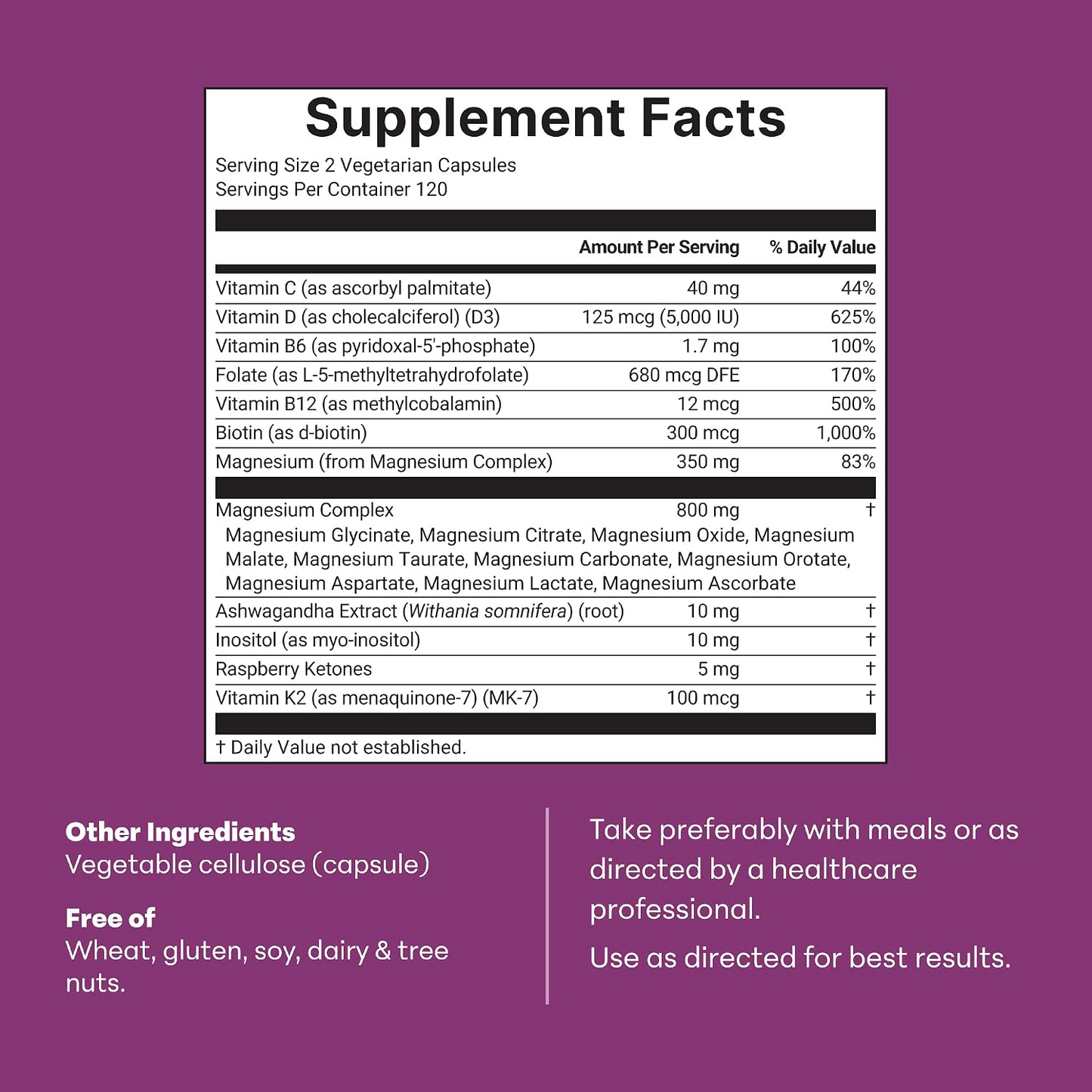 Novia Magnesium Complex for Women